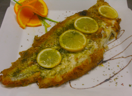 Sogliola gratinata